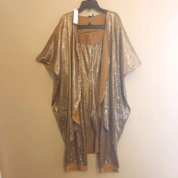 Shavonne Dorsey Gold Sequin  Leisure Suit - Picture 11 of 11